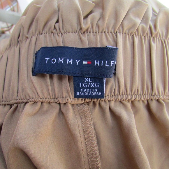 Tommy Hilfiger Brown Wide Leg Pants - Picture 2 of 6